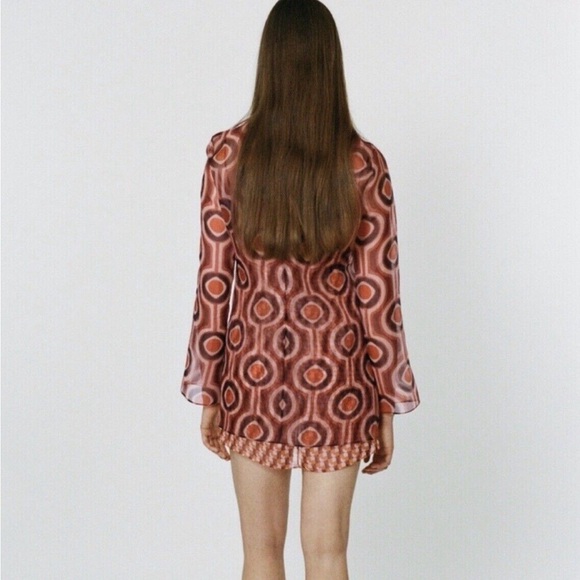 Zara Organza Mini Dress - Picture 3 of 8